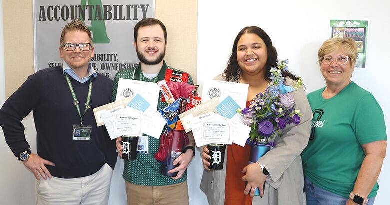 Husband, wife receive school district’s top honors