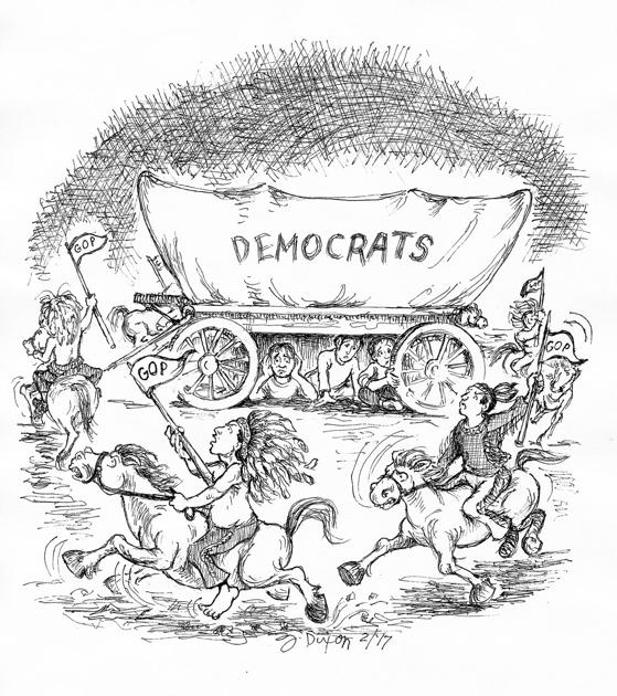 Image result for Democrats Circle The Wagons