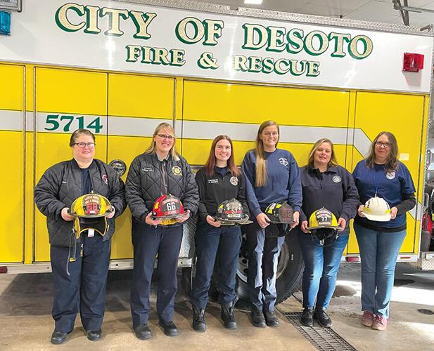 From left are Lisa Gore, Shannon Peters, Riley Coleman, Anna Wideman, Angie Stephens and Judy Tufts.