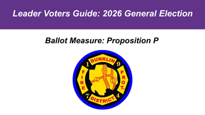 April 2026 election: Dunklin Fire Prop. P