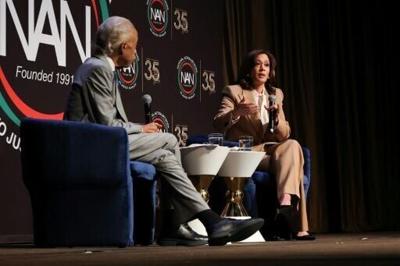 Former US vice president Kamala Harris said she is weighing another White House run