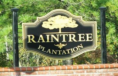 raintree plantation subdivision sign