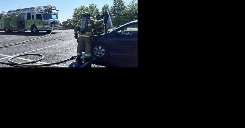 Car fire extinguished Sept. 15 at Baptist Church in Arnold | Police Fire - Vimarsana News