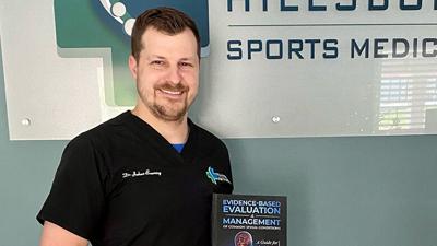 Dr. Joshua Browning is a chiropractic orthopedist with Hillsboro Sports Medicine and a staff physician at Mercy.