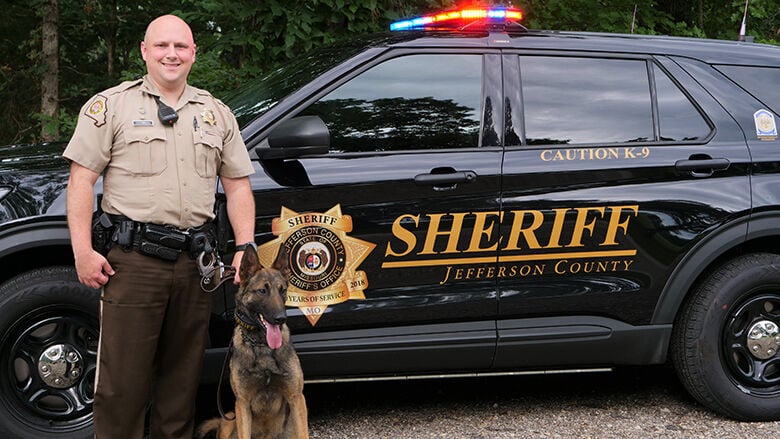 Jefferson County Sheriff’s Office Deputy Josh Oesterrich and Bert, an 18-month-old Belgian Malinois shepherd mix, began patrolling together on May 21.