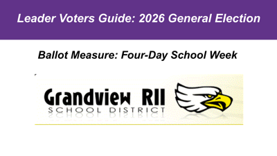 April 2026 election: Grandview four-day school week