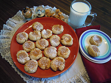 Caramel Thumbprint Cookies