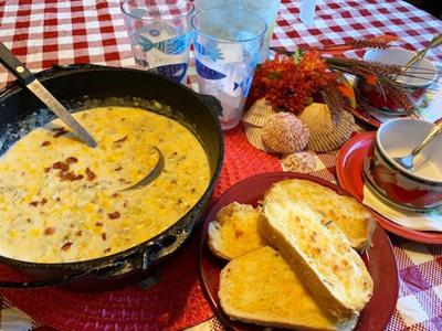 Corn and Clam Chowder