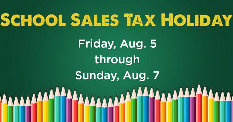 Back-to-School Sales Tax Holiday is this weekend | Local News ...