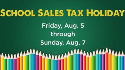 sales tax holiday