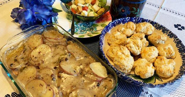 Yummy for Steak and Potato Bake, Cheddar-Ranch Biscuits | Recipes - Vimarsana News