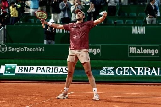 Valentin Vacherot claims his terrain after beating Alex De Minaur to reach the last four at the Monte-Carlo Country Club