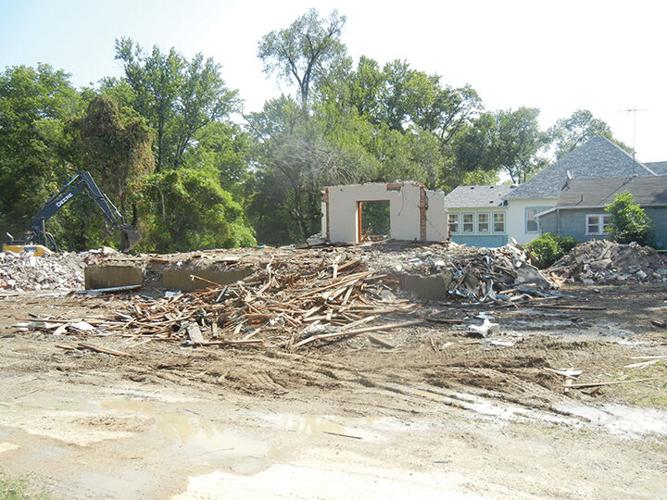 The city of Festus is demolishing the house at 657 W. Main St. to use for more parking.