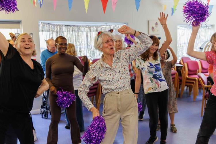 Viral DJ plays ‘day rave’ set for old people’s centre