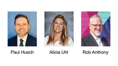 Paul Husch was hired as the next Seckman Elementary School principal; Alicia Uhl was promoted to be the next Ridgewood Middle School assistant principal; and Rob Anthony was hired to be an assistant principal at Fox High School.