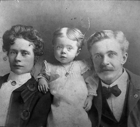 Dawn Tucker, 58, of Hillsboro won third place with a photo taken in 1902 of her grandmother, the late Marie Kahsner, with Tucker’s paternal great-grandmother and great-grandfather.