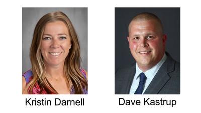 Kristin Darnell will be the principal at Rockport Heights Elementary School and Dave Kastrup will be the new assistant principal and activities director at Seckman High School.
