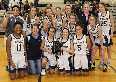 St. Pius girls basketball