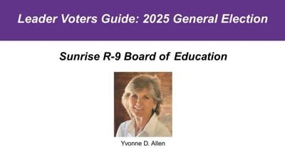 2025 sunrise r-9 school board