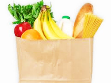 Bag of groceries