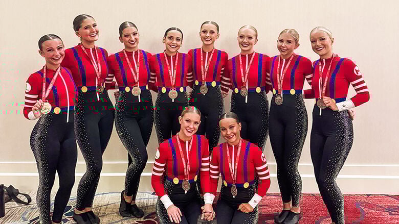 The Seckman High School JagSwag dance team won third place in Team Performance and fifth place in Pom at the National Dance Alliance National Championship on Feb. 14-16 in Orlando, Fla.