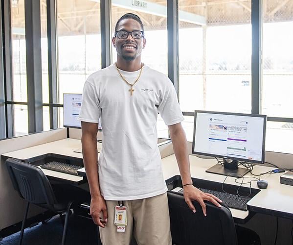 Orlando Young is an inmate taking part in the reentry progam at the MECC.