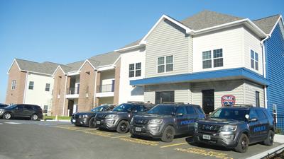 The Jefferson College Police Department’s five vehicles were damaged in a May 8 hailstorm.