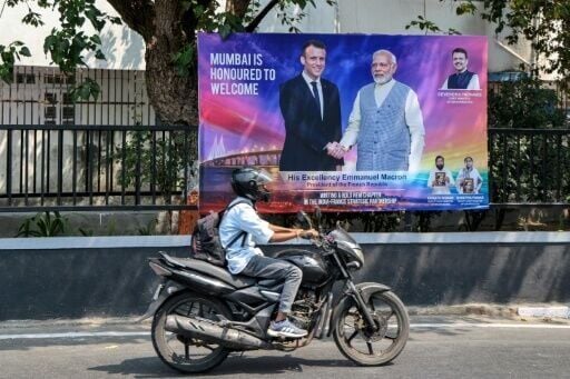 French President Emmanuel Macron is due to meet Prime Minister Narendra Modi at the start of his three-day visit to India