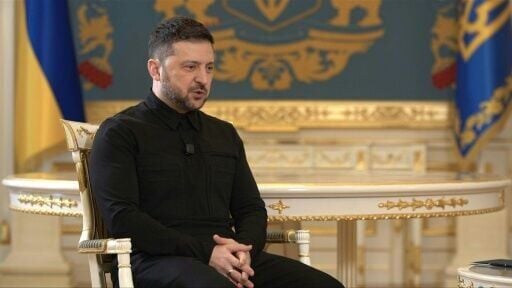 President Volodymyr Zelensky told AFP that Ukraine is definitely not losing the war with Russia