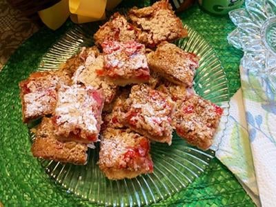 My Leader Yummy – Chewy Cherry Bars