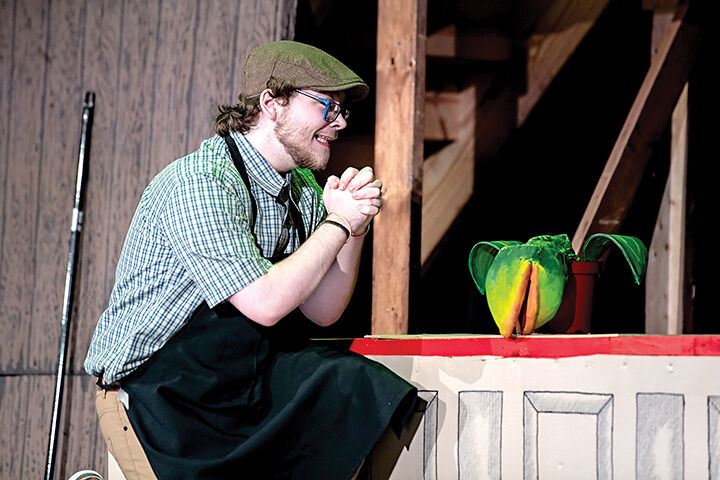 Little Shop of Horrors Windsor rehearsal