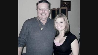 William Zinselmeier with his daughter, Kristen Zinselmeier. William died in January 2023 at the Jefferson County Jail in Hillsboro.