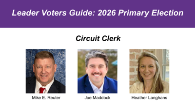 Voters guide: 2026 primary election circuit clerk