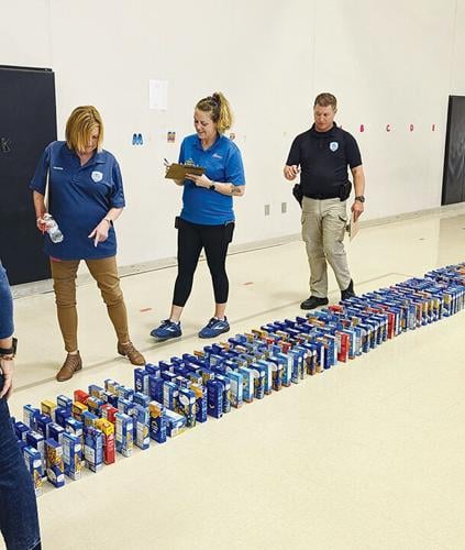 Independent witnesses were on hand for verification at the world record-breaking attempt.