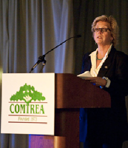 Comtrea event with Meredith Baxter, original play drew crowd of 200-plus