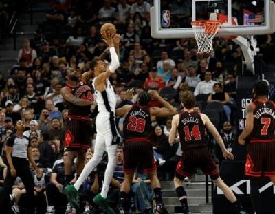 Victor Wembanyama scored 41 points and bagged the fast double-double in NBA history as San Antonio romped past the Chicago Bulls