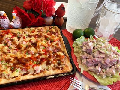 Aloha Pizza, Ham Salad