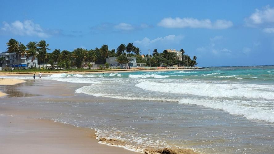 A,Scenic,View,Of,Luquillo,Beach,In,Puerto,Rico