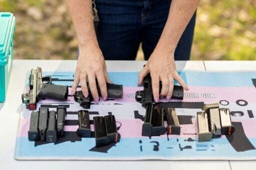 Students are taught the basics of firearms handling and safety