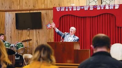 The Rev. Virgil Marchbanks performed his final service on June 9 at the Family Worship Center, an Apostolic Pentecostal church originally named the United Pentecostal Church, in Arnold.