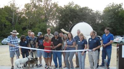 Jefferson College observatory ribbon cutting