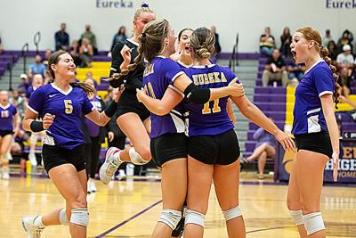 Eureka girls volleyball