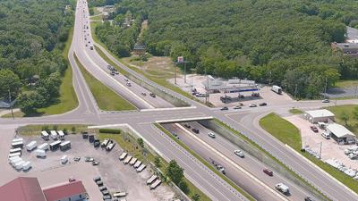 This rendering shows what the expanded I-55 between Pevely and Festus should look like once completed.