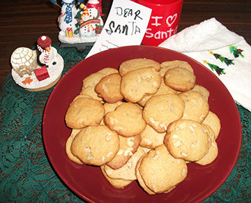 Black Walnut Refrigerator Cookies