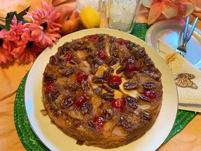 Peach Upside-Down Cake