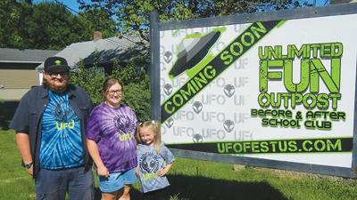 Ford and Bobbi Taylor (with daughter Penelope) plan to open UFO this fall.