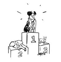 Canine companion is keeping her accountable on runs