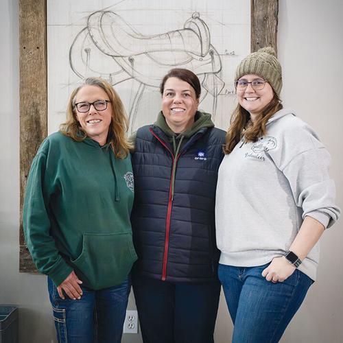 Jackie Greer, president and owner of Gaitway; Heather Compton, executive director; and Summer Love, program director.