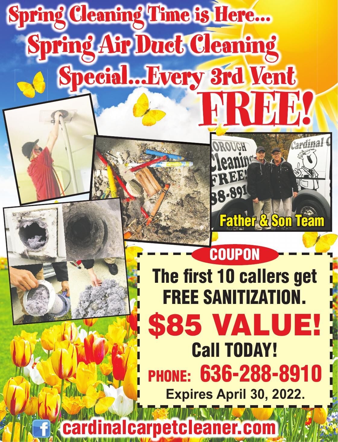 Cardinal Carpet & Air Duct Cleaning 03-17