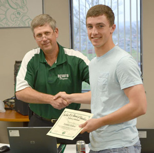 GOOD NEWS – Brenden McKeon named one of state’s top scholars 